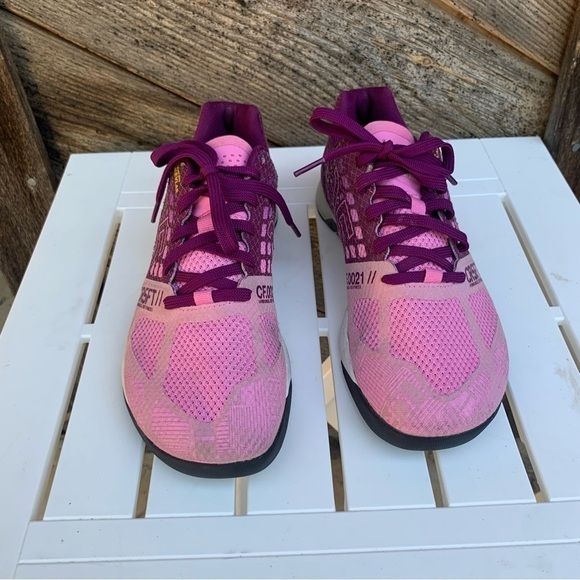 Reebok CrossFit Womens Size 8 Purple Pink Kevlar CR5FT Athletic Shoes - Picture 3 of 10